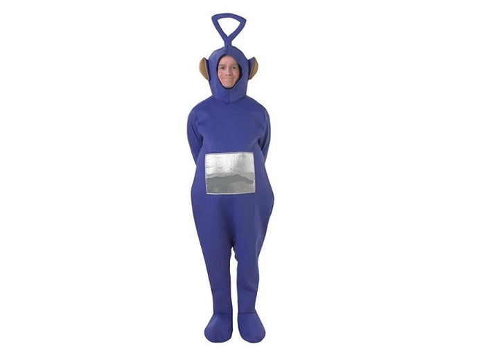 déguisement teletubbies™ tinky winky™ adulte taille l
