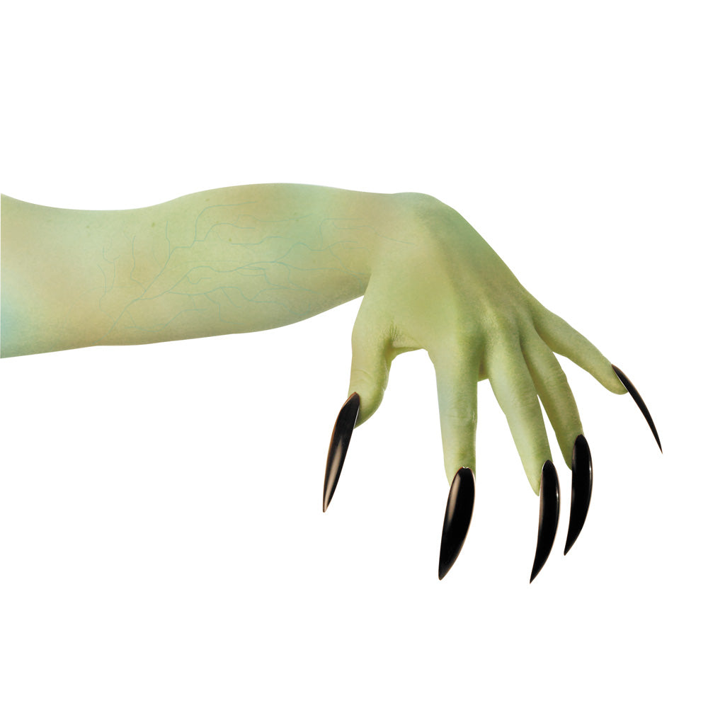 FAUX ONGLES NOIRS X 10