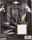 FAUX ONGLES NOIRS X 10