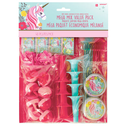 48 jouets variés princesse licorne