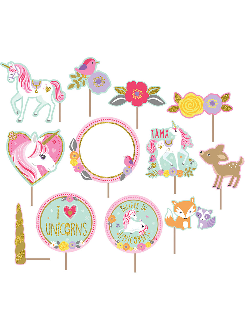 Kit photobooth licorme - Pretty Unicorn