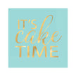16 Serviettes en papier  it's cake time