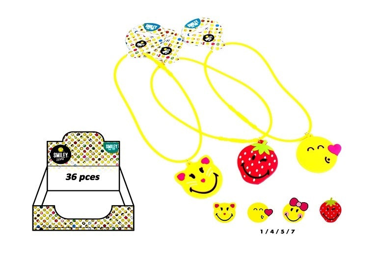 collier smiley mix 18cm