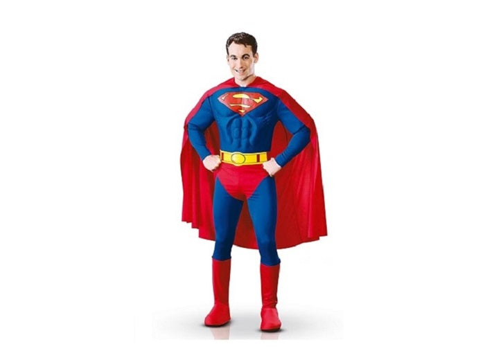 déguisement superman™ musclé adulte taille m