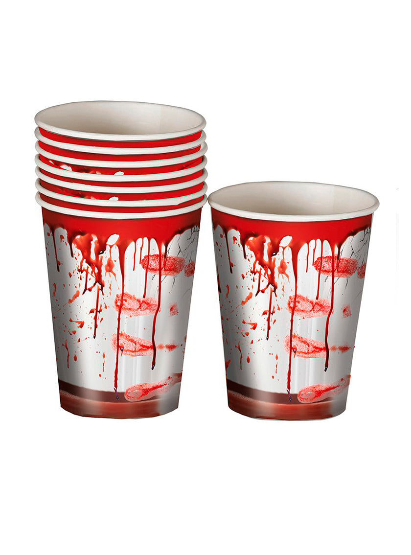 6 gobelets sang (240 ml) - Halloween