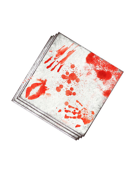 12 serviettes sangs (33 x 33 cm) - Halloween