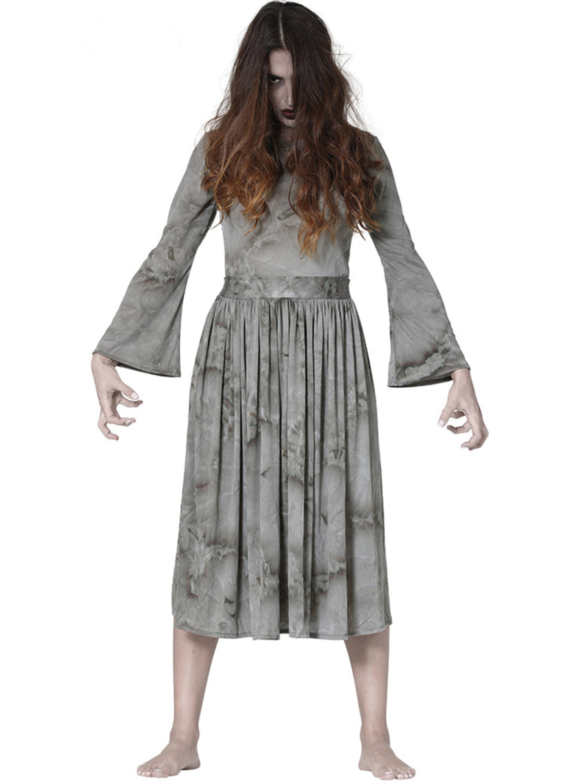 Déguisement zombie terrifiante femme