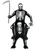Déguisement porte-moi squelette sur la mort