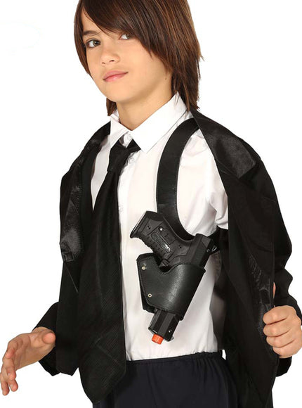 Étui avec pistolet enfant