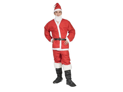 déguisement de père noël feutrine 5pcs adulte taille unique