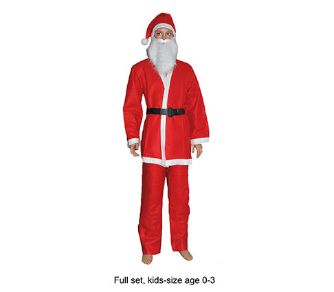 déguisement de noël enfant 5pcs taille 0-3ans