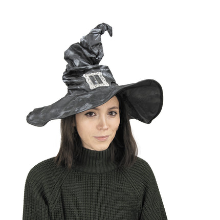 CHAPEAU GRIS DE SORCIERE