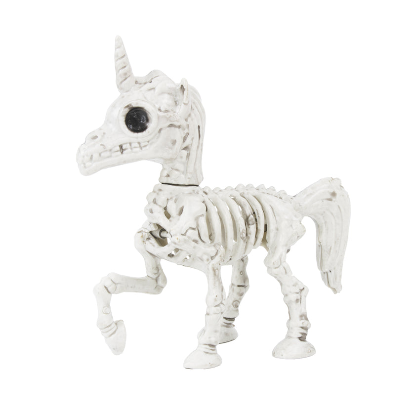 SQUELETTE LICORNE 18CM