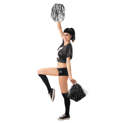 POMPOM METALISEE X2 ARGENT