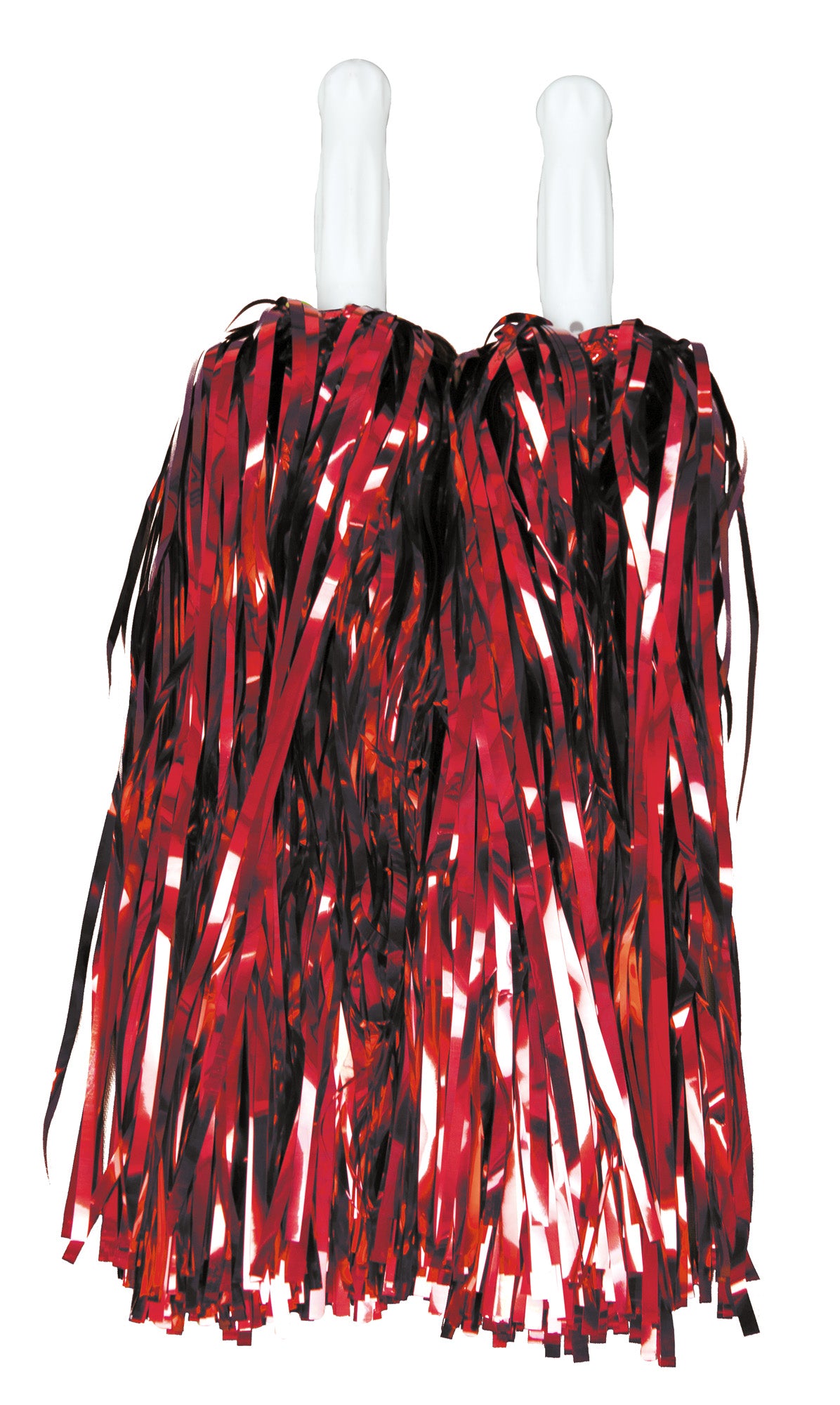 POMPOM METALISEE X2 ROUGE