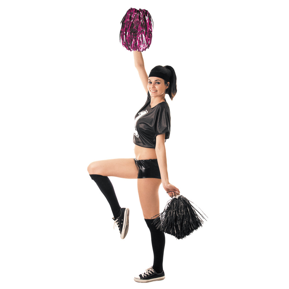 POMPOM METALISEE X2 ROSE