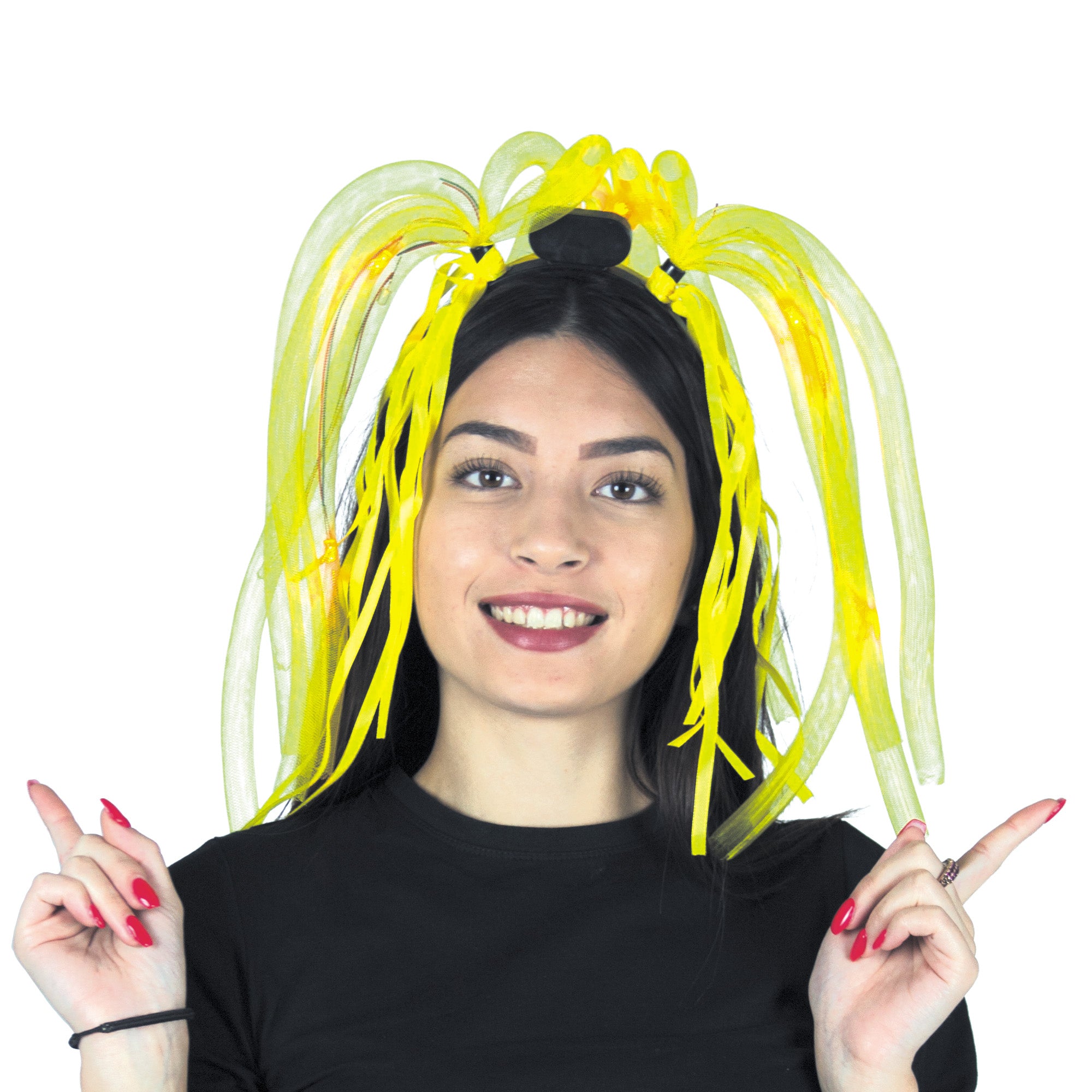 PARTY DREAD NEON JAUNE