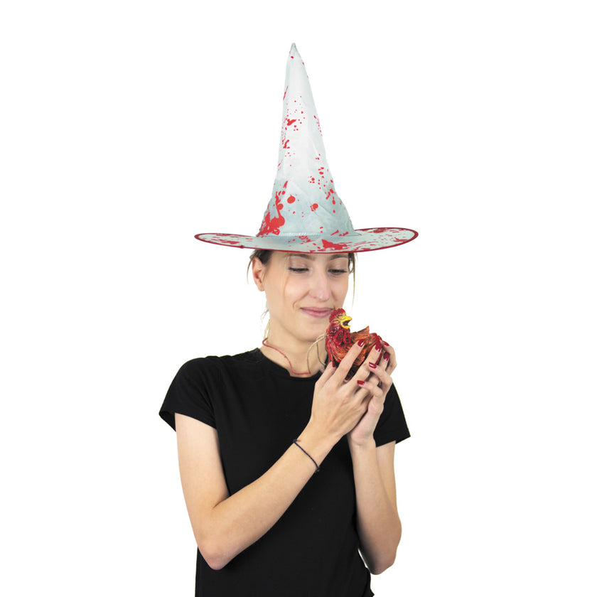 CHAPEAU DE SORCIERE ENSANGLANTE