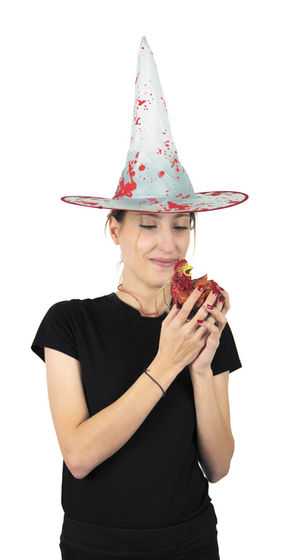 CHAPEAU DE SORCIERE ENSANGLANTE