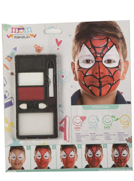 Maquillage araignée humaine enfant