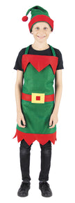 SET TABLIER ET BONNET ELFE ENFANT