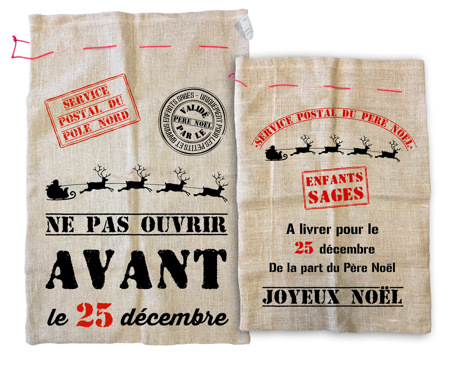 SAC DE NOEL 60X90CM