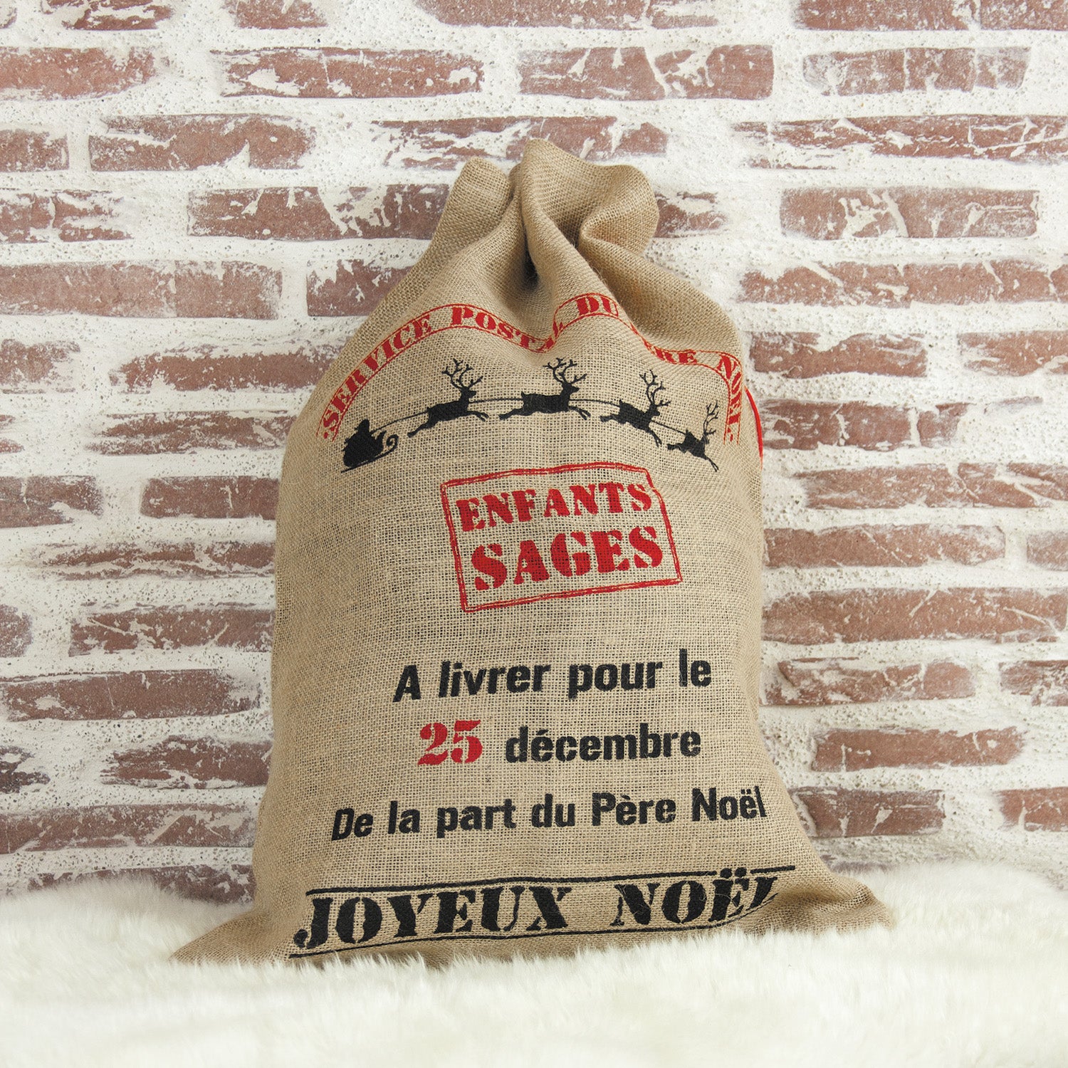 SAC DE NOEL 50X70CM