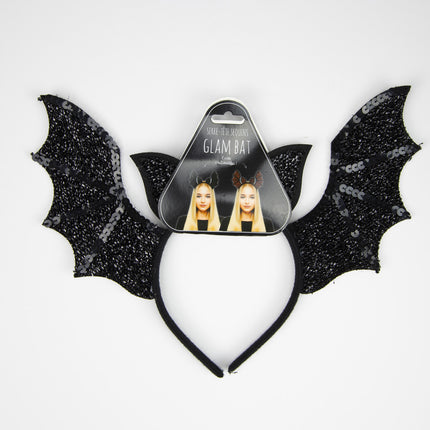SERRE TETE SEQUINS GLAM BAT