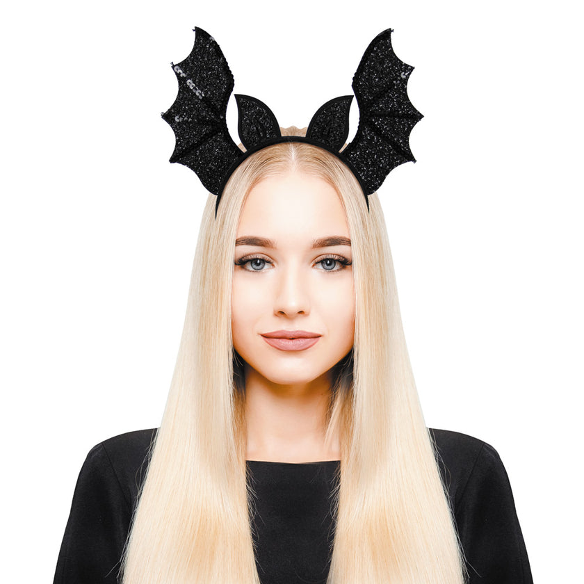 SERRE TETE SEQUINS GLAM BAT