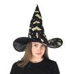 CHAPEAU SORCIERE DORE ADULTE