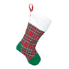 CHAUSSETTE DE NOEL TARTAN 42CM