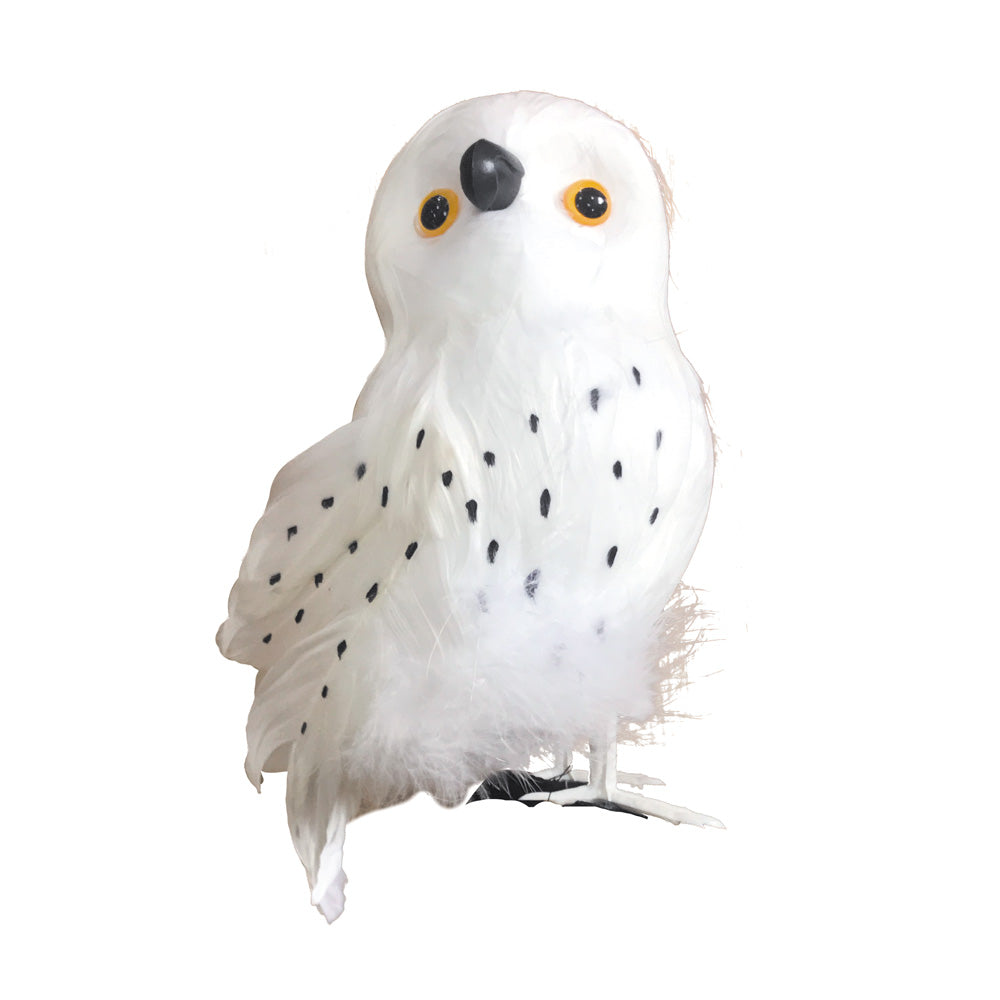 CHOUETTE BLANCHE 22CM