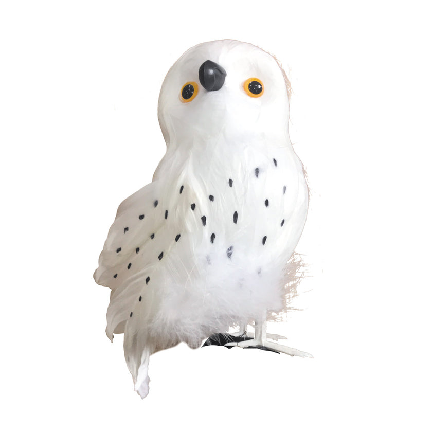 CHOUETTE BLANCHE 22CM