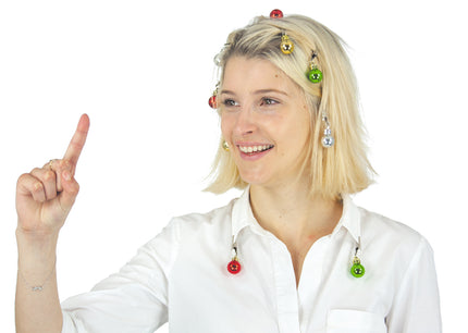 CLIPS BOULES DE NOEL X 9