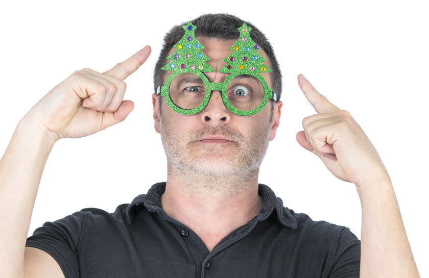 LUNETTES SAPIN PAILLETEES