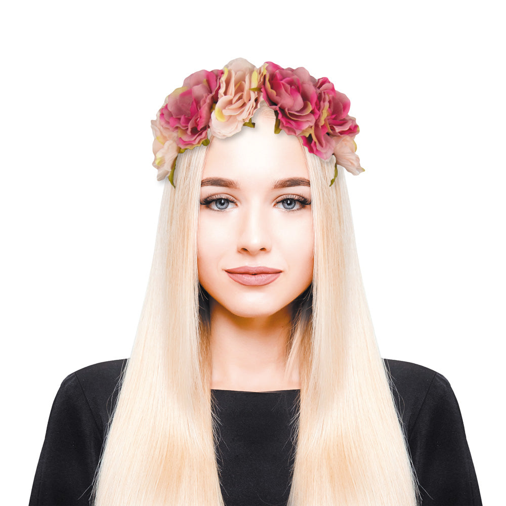 SERRE TÊTE FRIDA VINTAGE A FLEURS