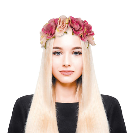 SERRE TÊTE FRIDA VINTAGE A FLEURS