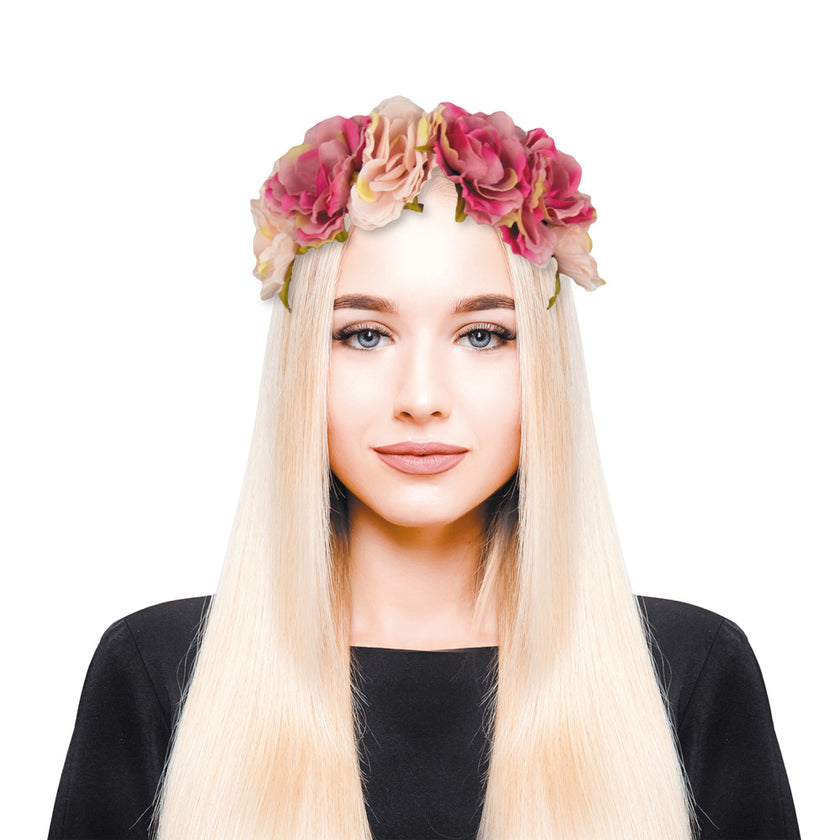 SERRE TÊTE FRIDA VINTAGE A FLEURS