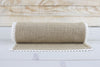 CHEMIN DE TABLE JUTE ET DENTELLE 300X30CM
