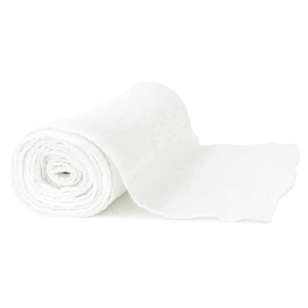 CHEMIN DE TABLE VOILE DE COTON BLANC 300X30CM