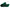 CHEMIN DE TABLE VELOURS COTELE VERT EMPIRE 300X30CM