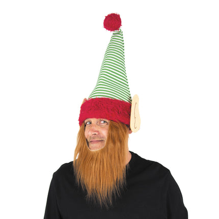 BONNET LUTIN AVEC BARBE