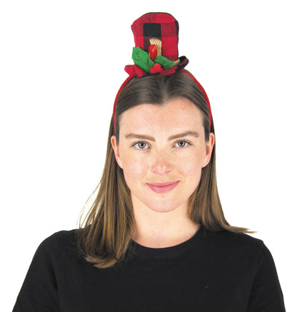 SERRE TETE CHAPEAU TARTAN