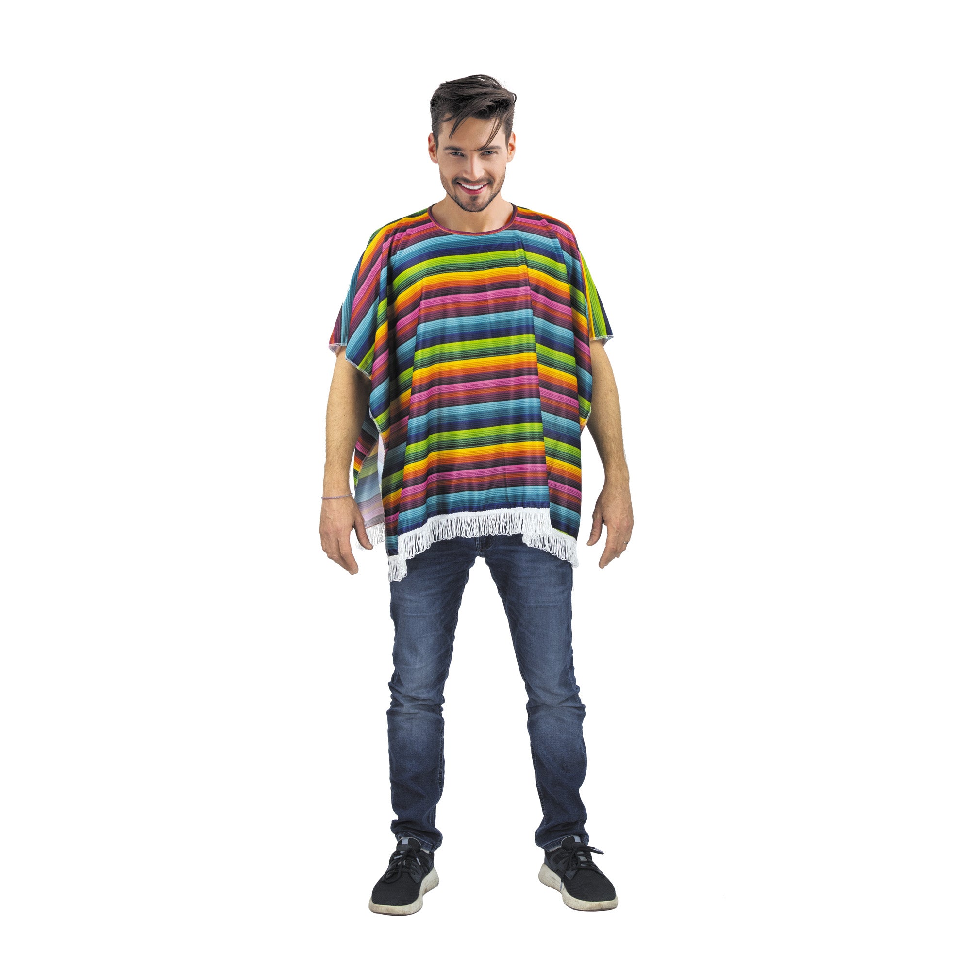 PONCHO MULTICOLORE