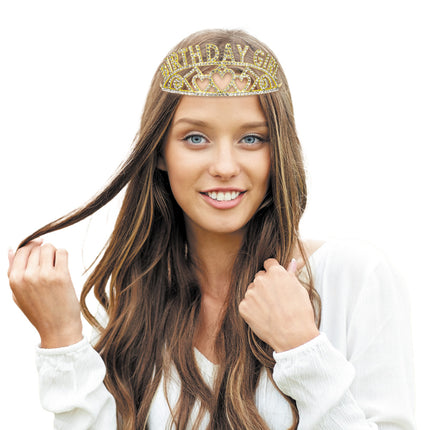 SERRE TETE BIRTHDAY GIRL DORE