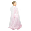 CAPE PRINCESSE PLUME BLANCHE ET ARGENT ENFANT