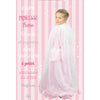 CAPE PRINCESSE PLUME BLANCHE ET ARGENT ENFANT