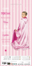 CAPE PRINCESSE REVERSIBLE ROSE ENFANT