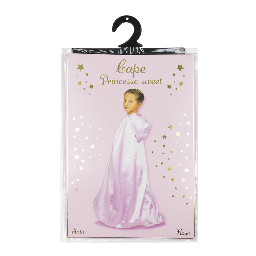 CAPE PRINCESSE SWEET ROSE ENFANT