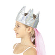 COURONNE DE PRINCESSE AVEC VOILE LUXE ENFANT